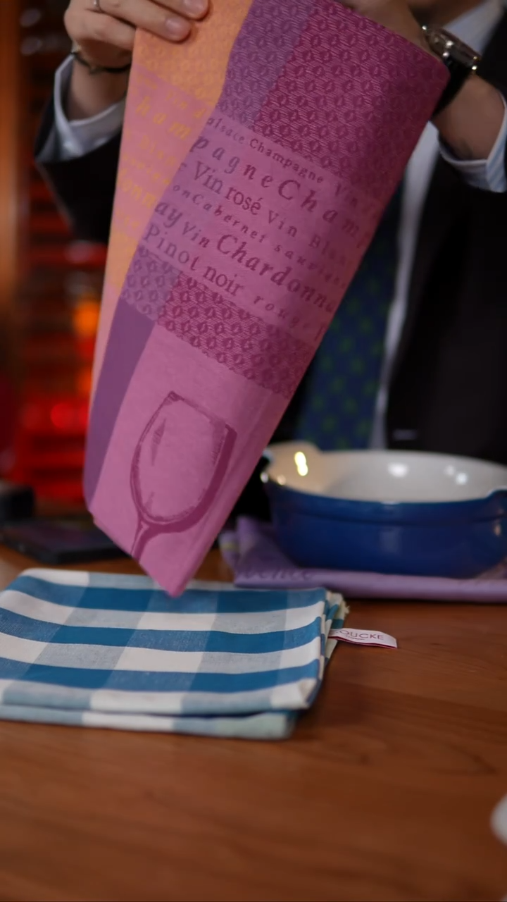 当代法国蔻合茶巾【酒杯】