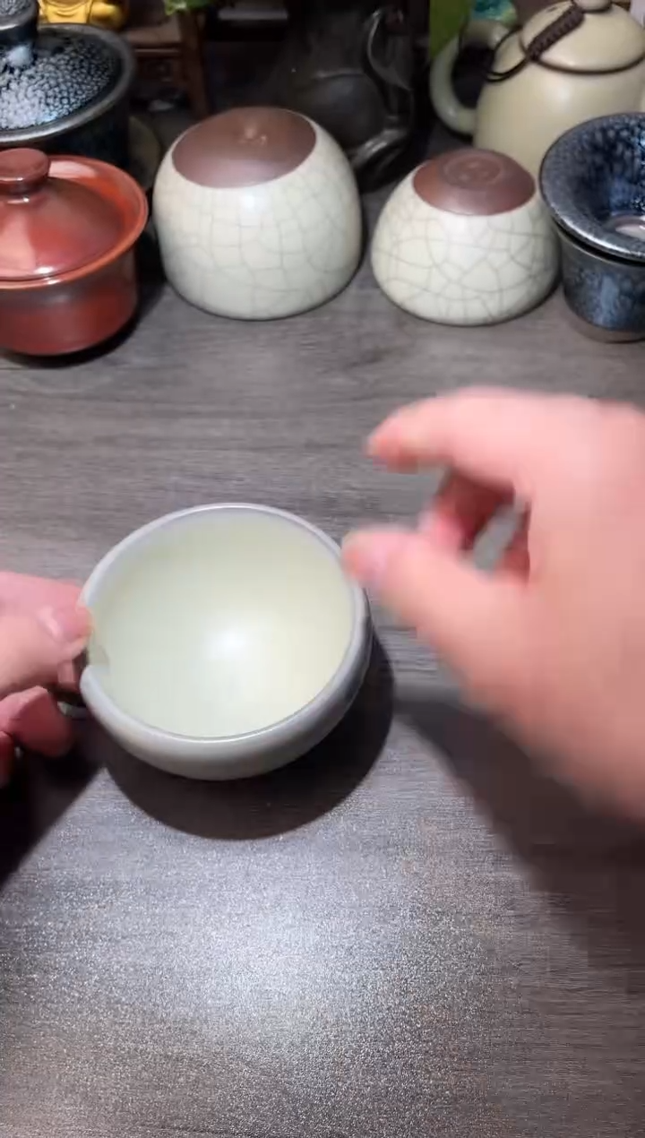 茶盏白贝钵钵高端茶器主人杯
