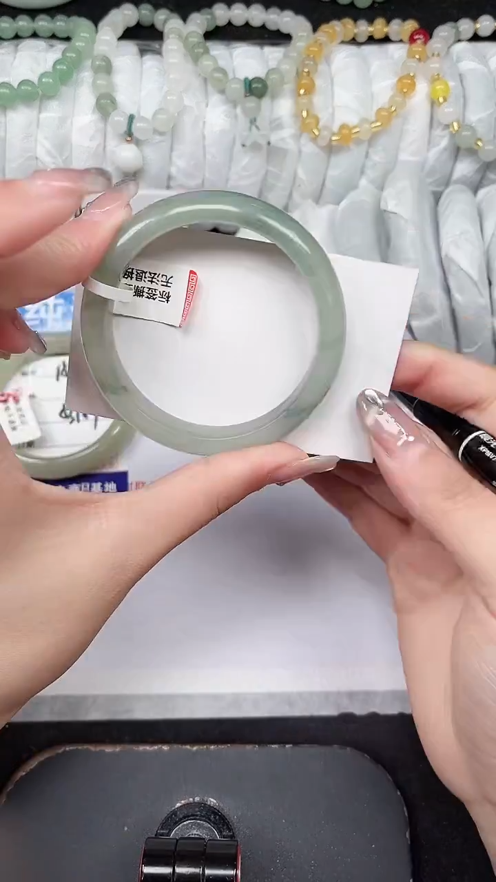 未镶嵌手镯石英质玉156-53/54