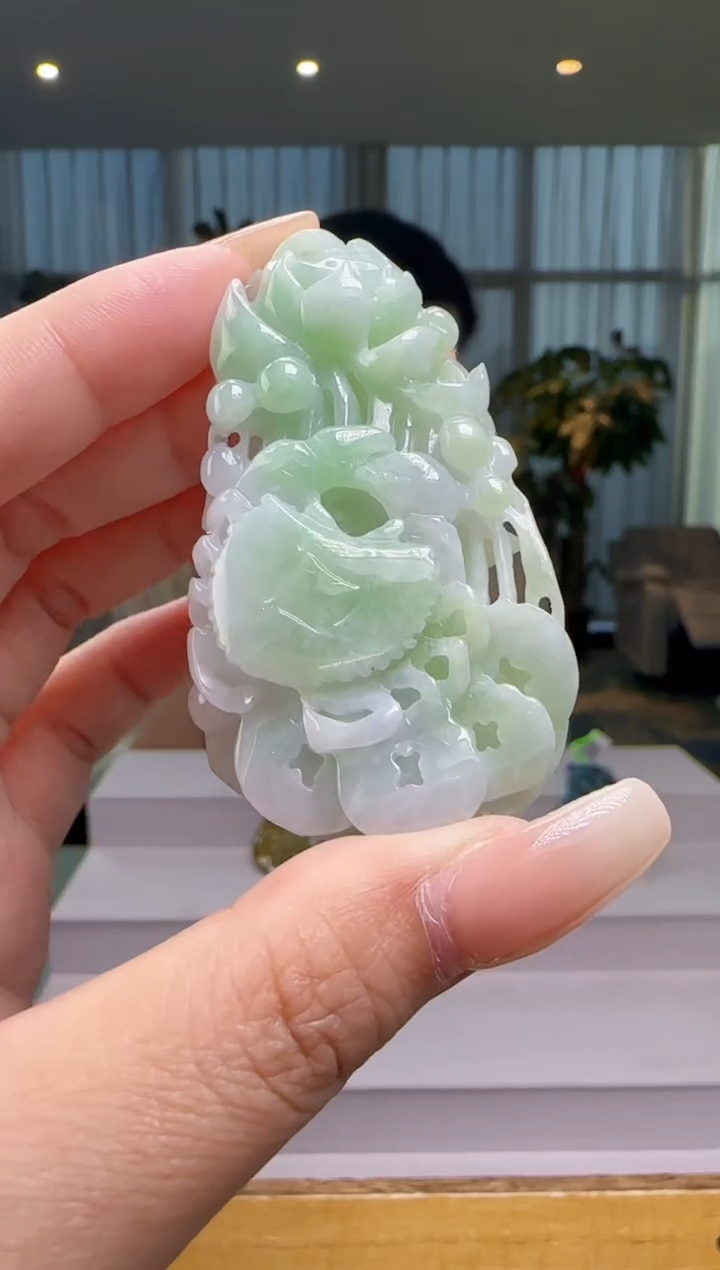 吊坠(不含链)未镶嵌翡翠YL@@60B7J18574