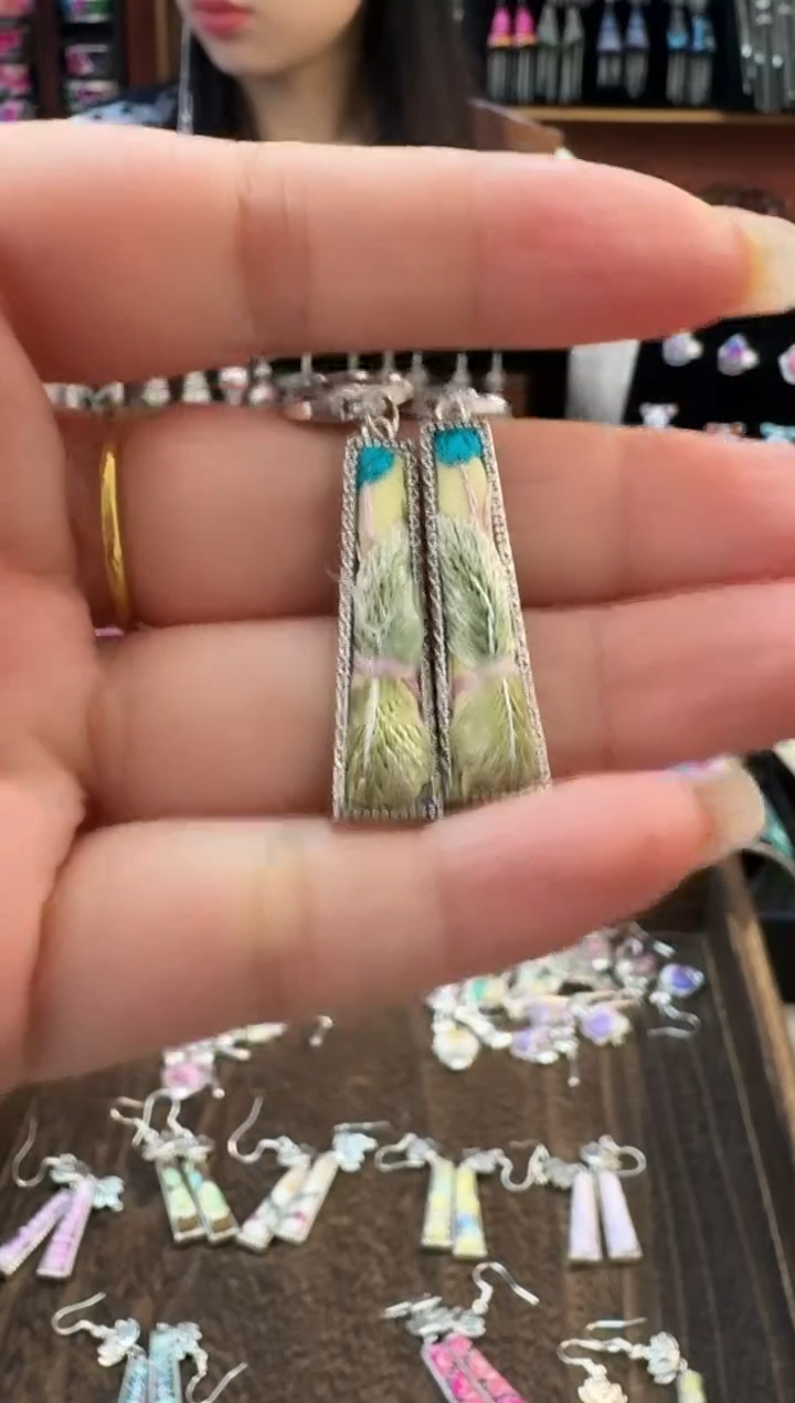 织绣艺枝独绣老绣饰品77