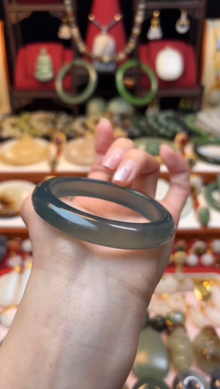 【闪购商品】玛瑙/玉髓手镯未镶嵌5455