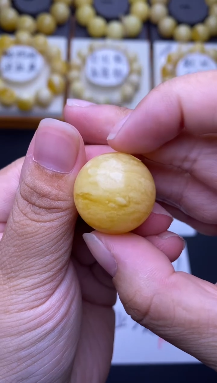 裸石琥珀未镶嵌大小姐珠宝严选63