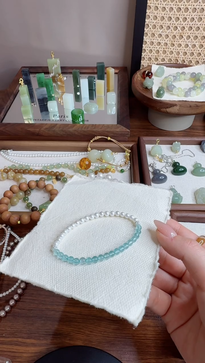 香榧木手串/手链✧*紫L1404