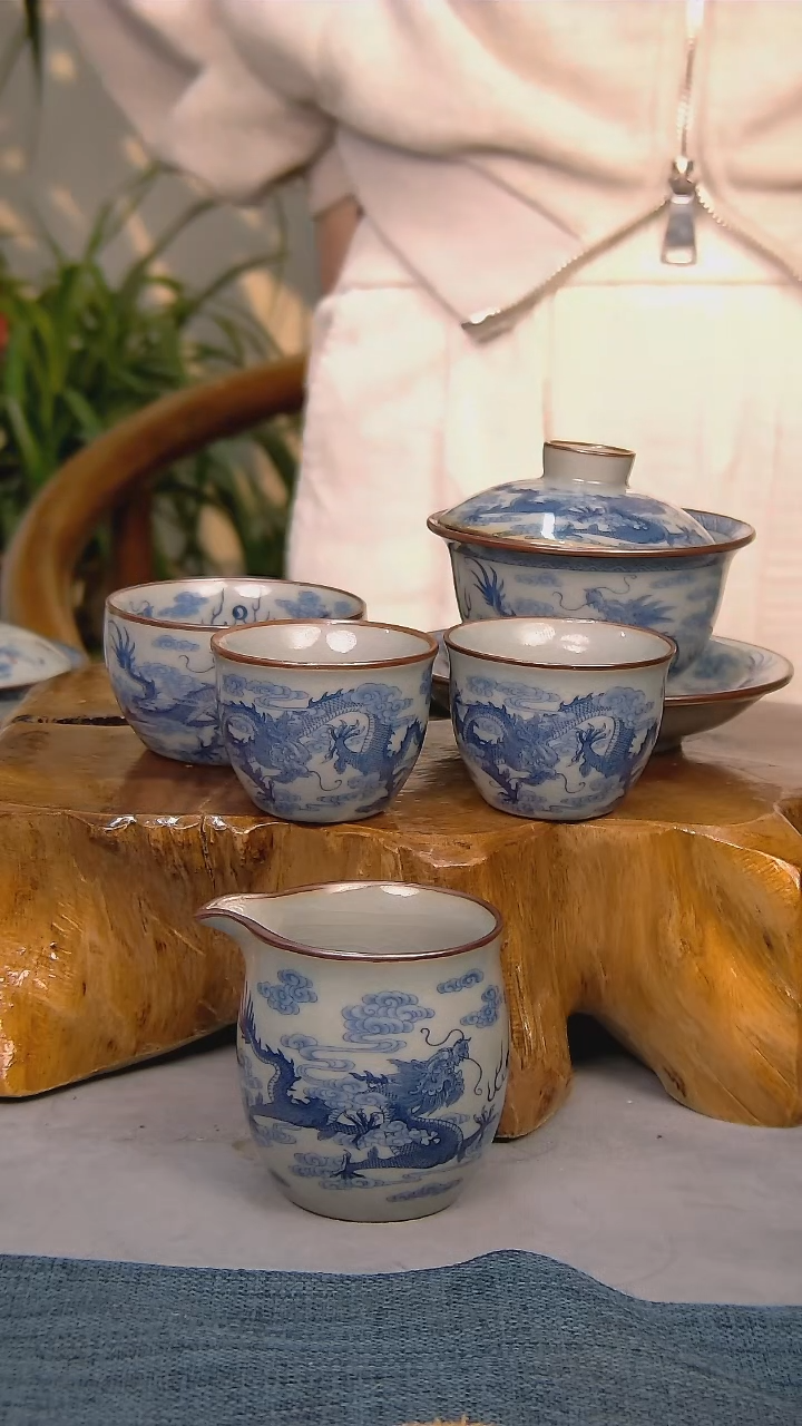 【闪购商品】简装家用款5件套 陶瓷家用茶具系列