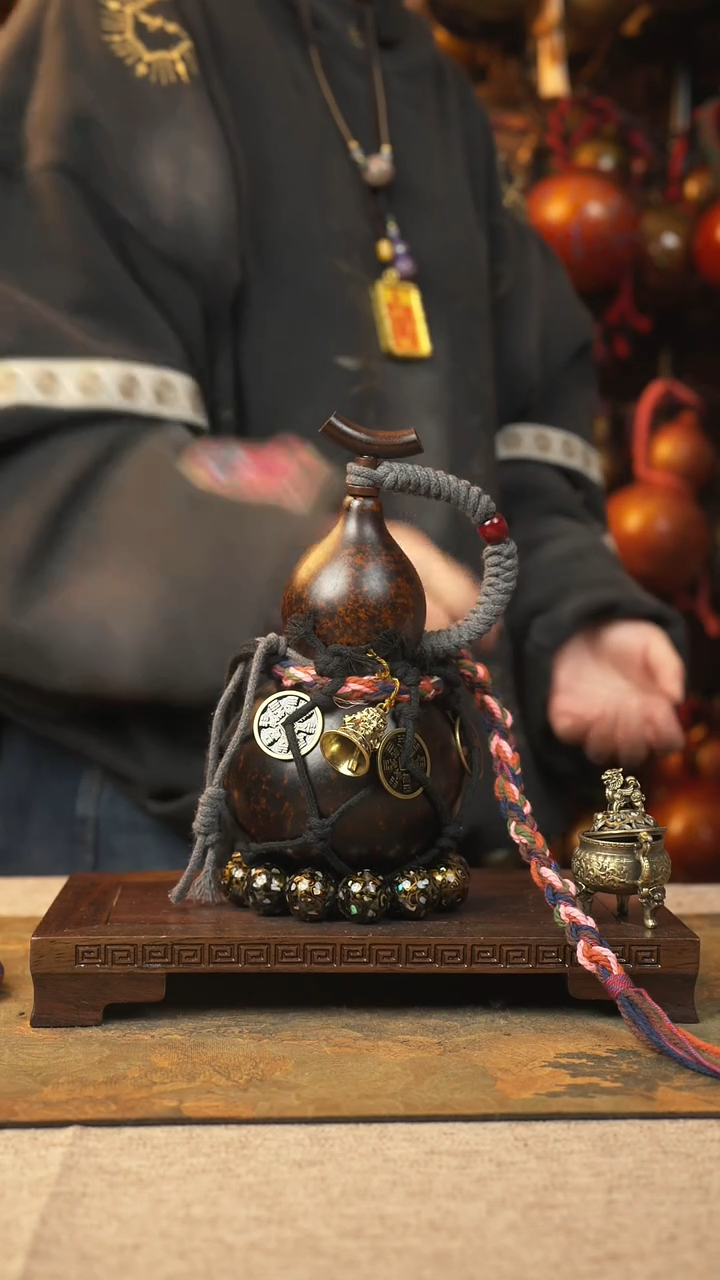 【闪购商品】067大漆葫芦一物一拍记葫堂出品