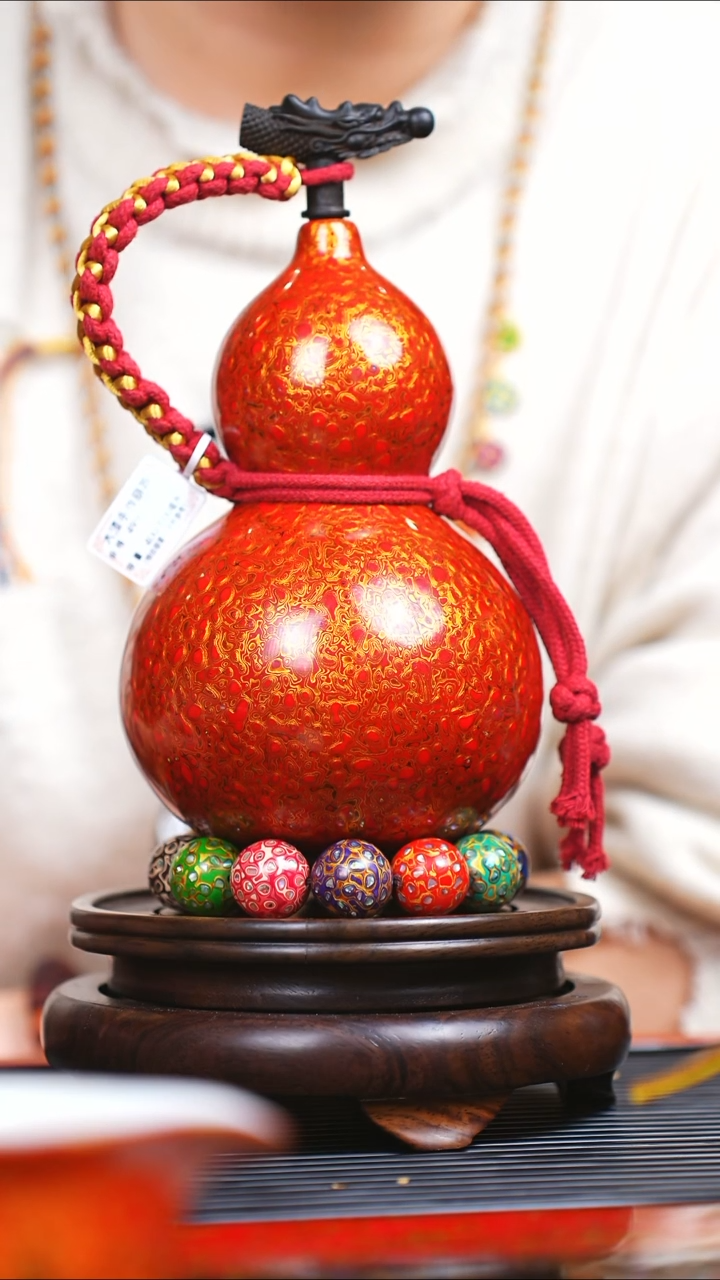 【闪购商品】JV121非遗臻选大漆酒葫芦