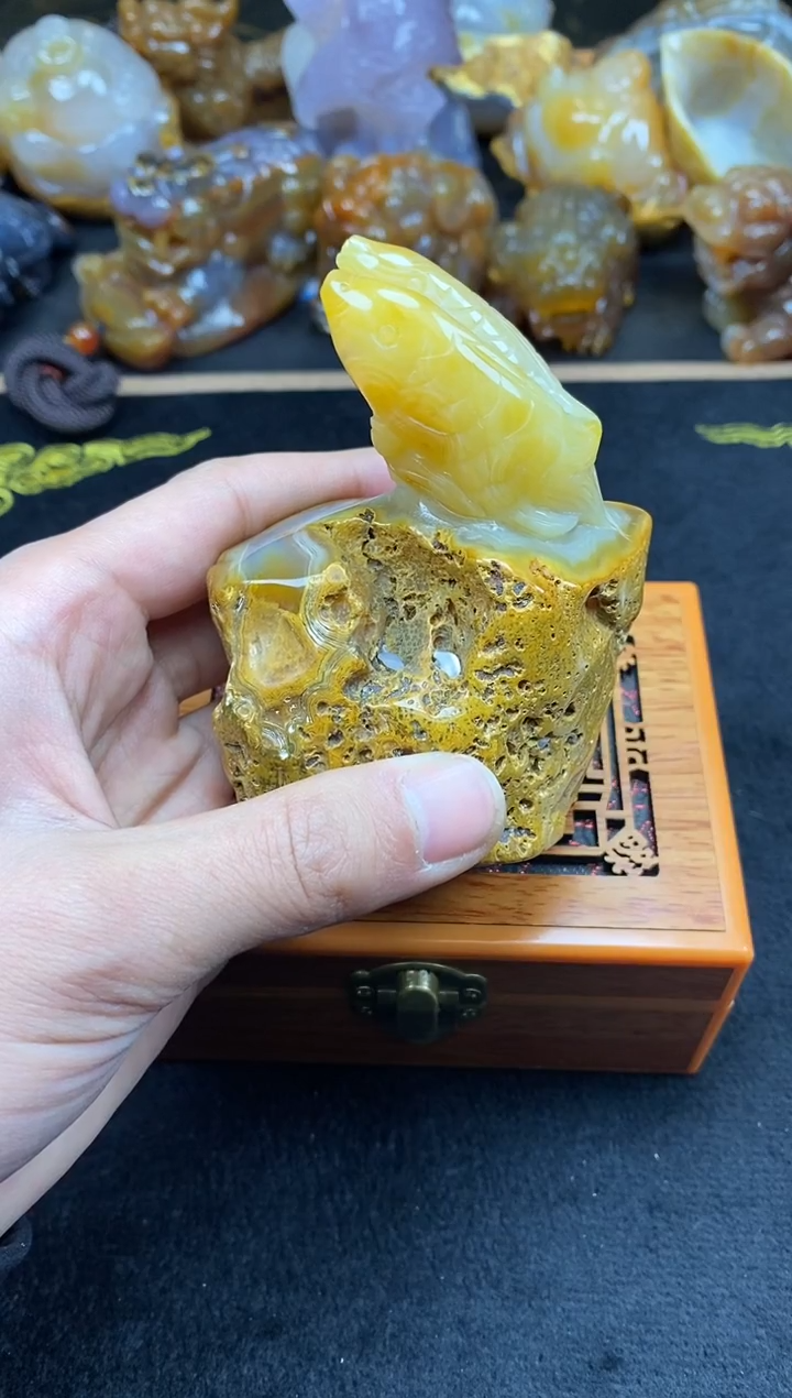 未镶嵌玛瑙/玉髓珠宝奇石莫*0