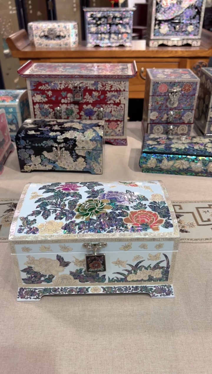 【闪购商品】按扣满贝底·弘贝雅螺钿漆器文化馆