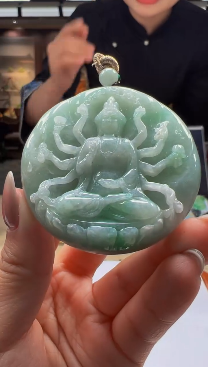 【闪购商品】定制翡翠未镶嵌Q2025-2-23-17