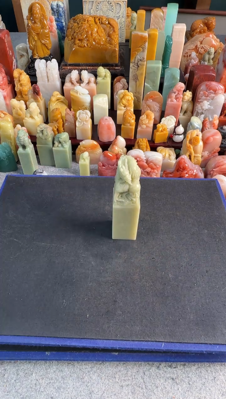 【闪购商品】青田石印石编号编号6866