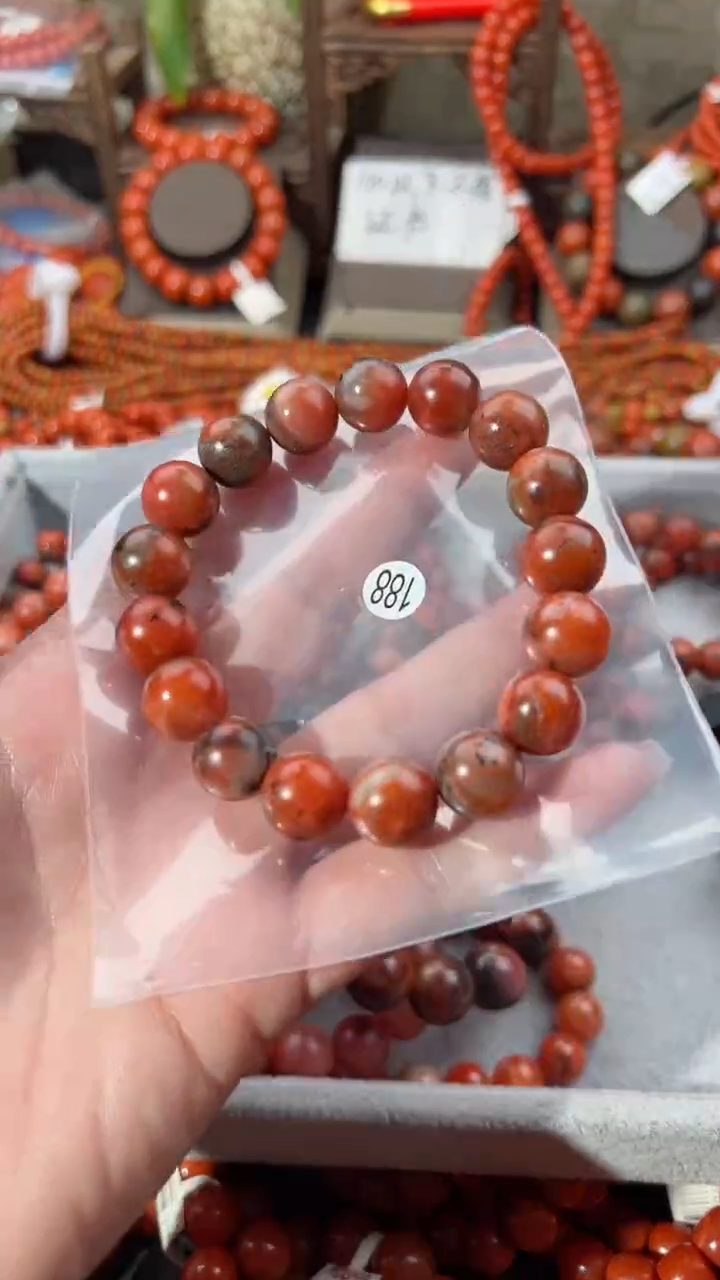 【闪购商品】南红玛瑙手串未镶嵌12