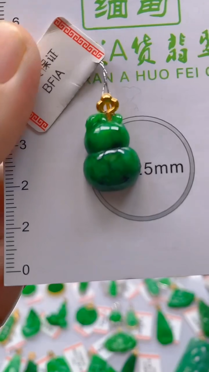 【闪购商品】翡翠颈饰18K金镶嵌新号开播，全场乱卖