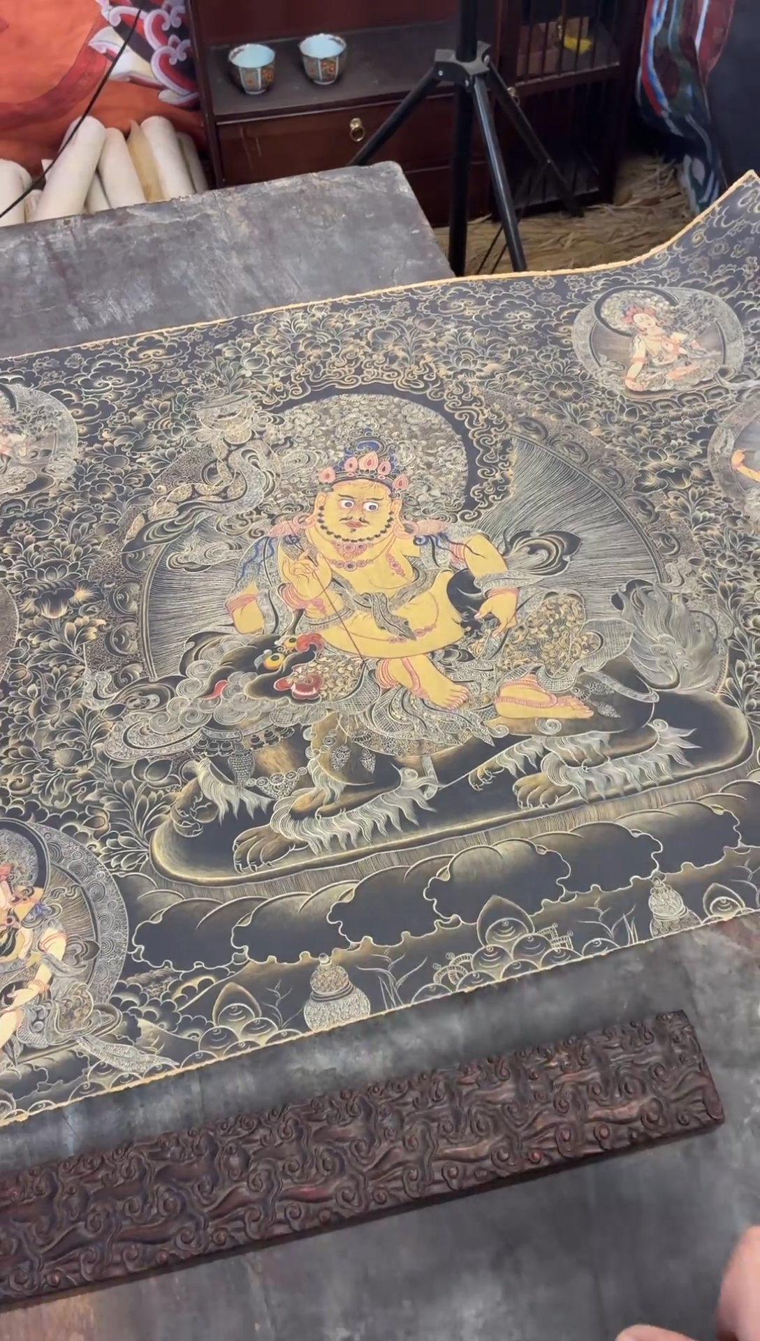 卷轴画A冒险家专属高端精品AA149 