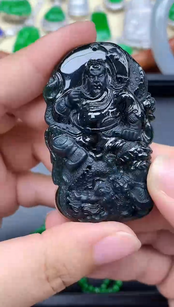 颈饰未镶嵌翡翠566-中国好珍宝