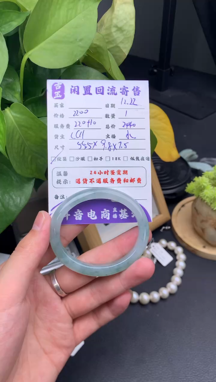 未镶嵌手镯翡翠手镯