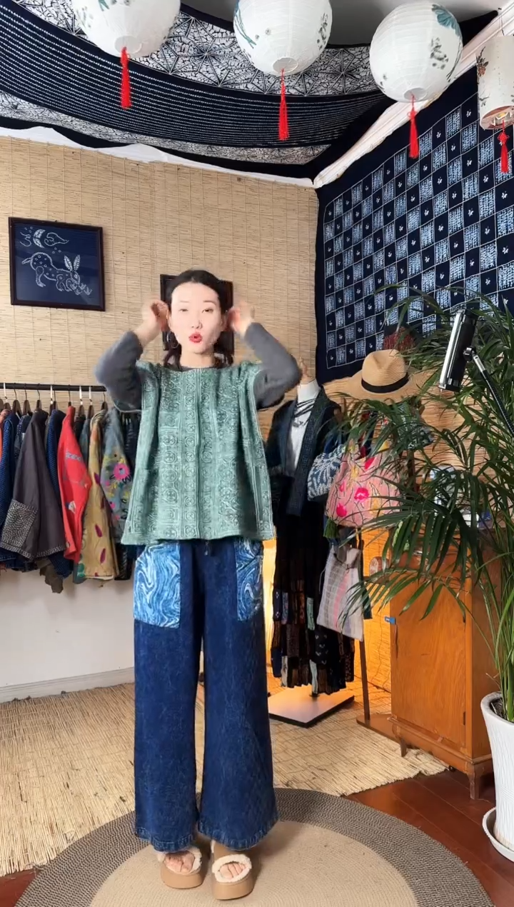 【闪购商品】设计师款火麻短袖
