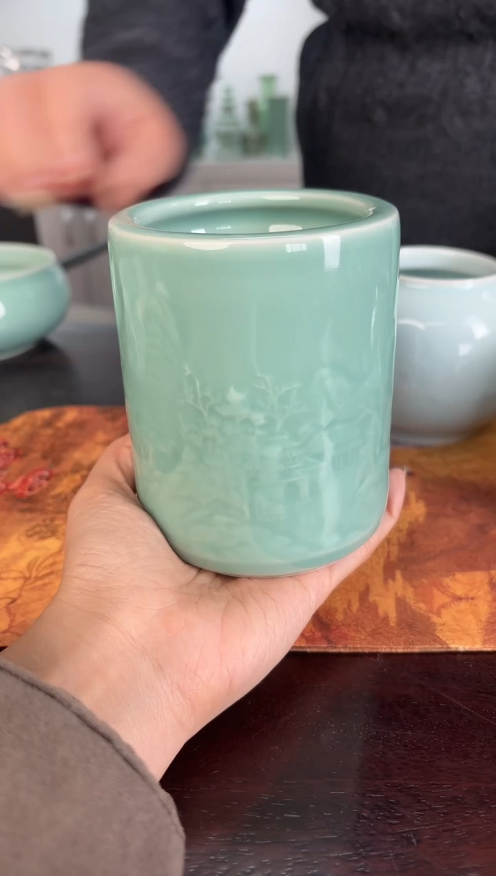 云间青瓷 小米茶器