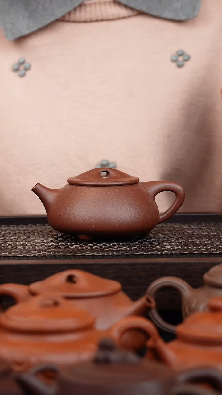 【闪购商品】紫砂茶壶微瑕景州石瓢黄龙元