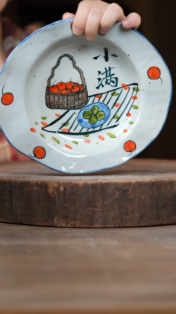 瓷片景德镇高温釉下彩（食品级）