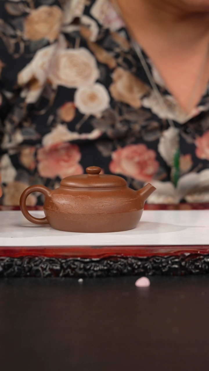 茶壶紫砂103 玉盘,CHL,紫泥