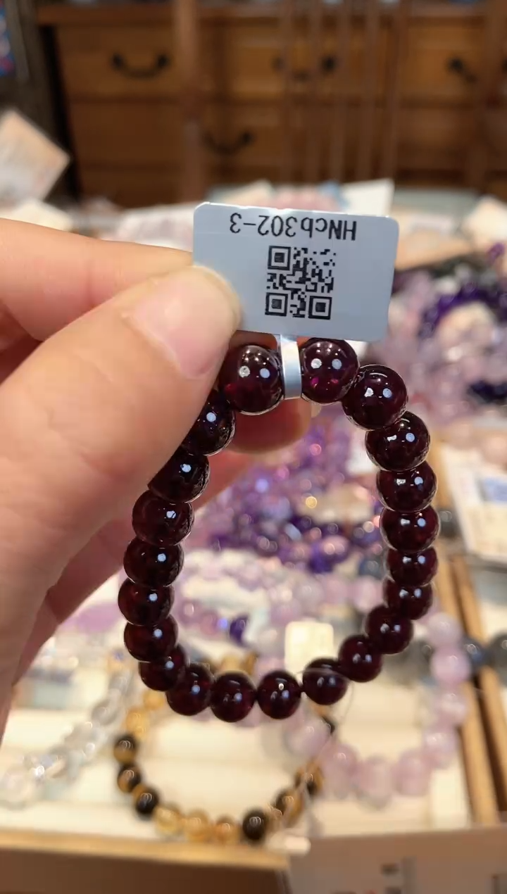 【闪购商品】石榴石手串未镶嵌手串