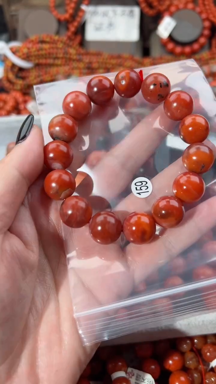 【闪购商品】南红玛瑙手串未镶嵌14+
