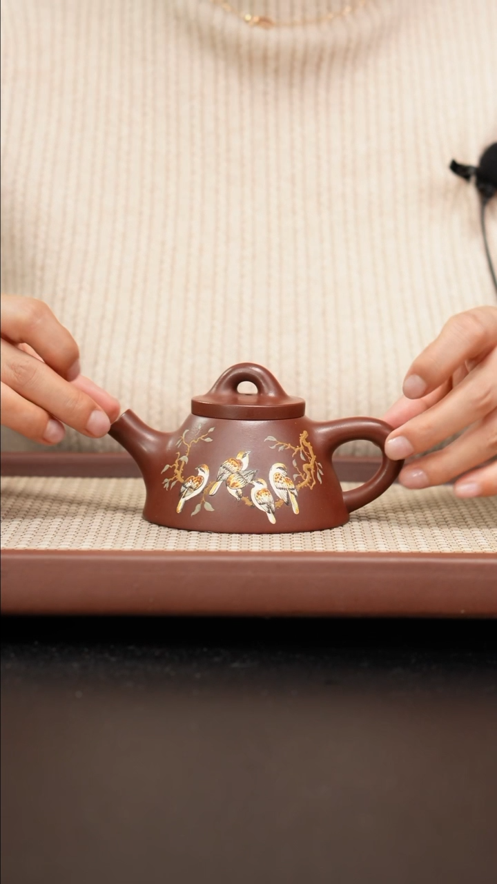 【闪购商品】紫砂茶壶霸王石瓢