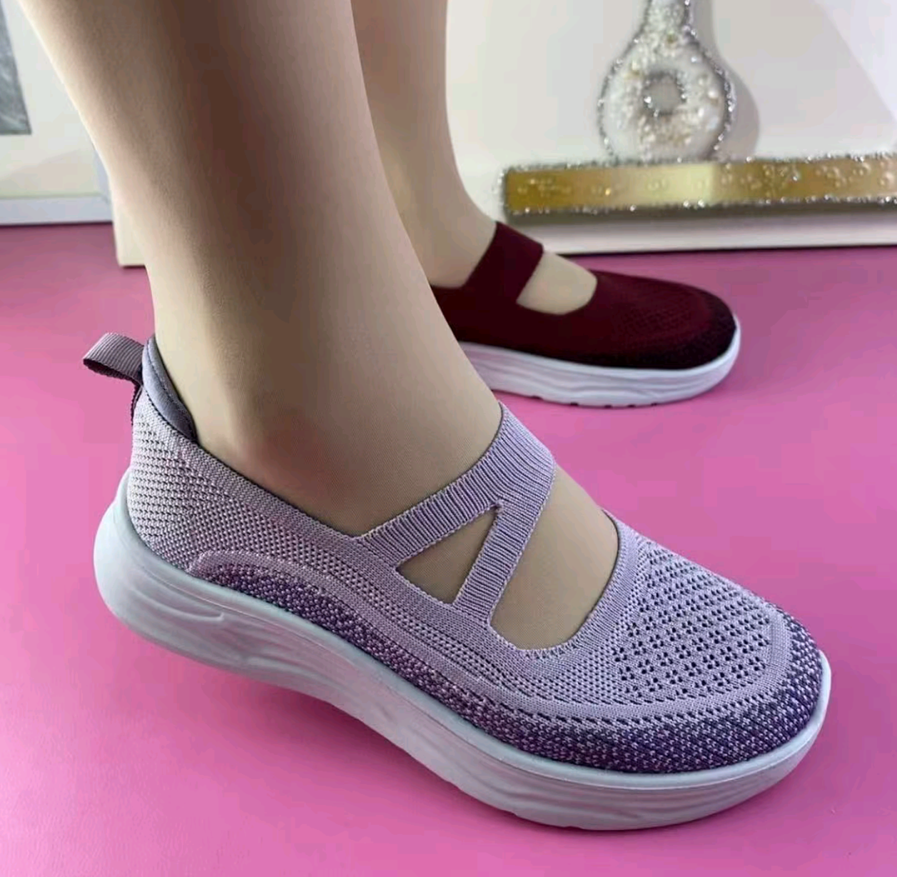 老年透气夏季女单鞋健步鞋中老年布鞋软底软面休闲风舒适女鞋