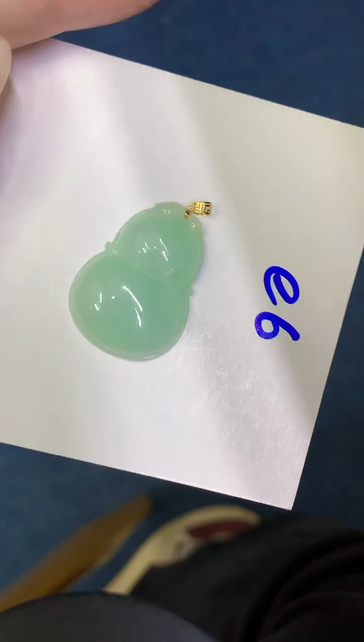 【闪购商品】翡翠颈饰18K金镶嵌000000000000