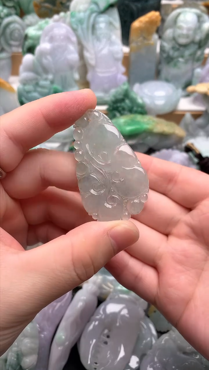吊坠(不含链)未镶嵌翡翠1