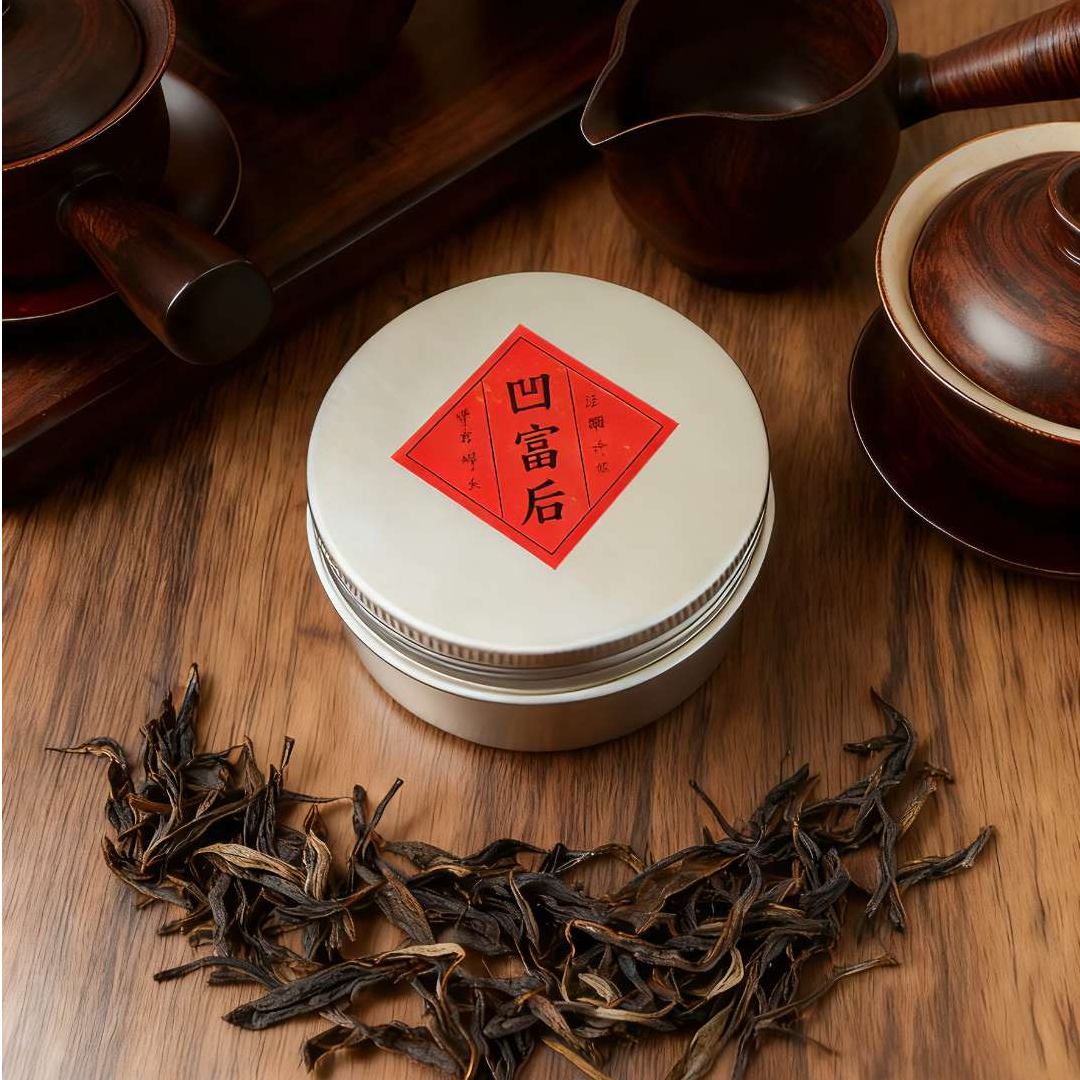 凤凰单丛茶 凹富后 清香甘醇 潮汕凤凰单枞茶铝罐装