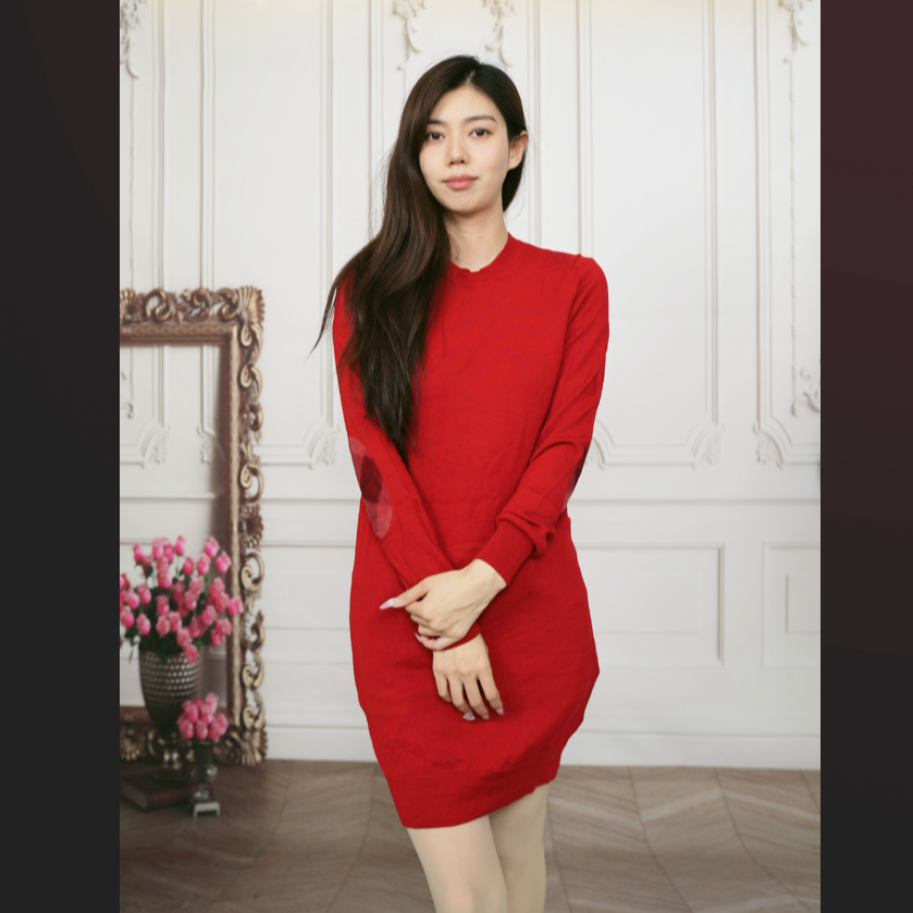 95新 BURBERRY/博柏利 麦殿/红色毛衣S码/251028XXWWS05