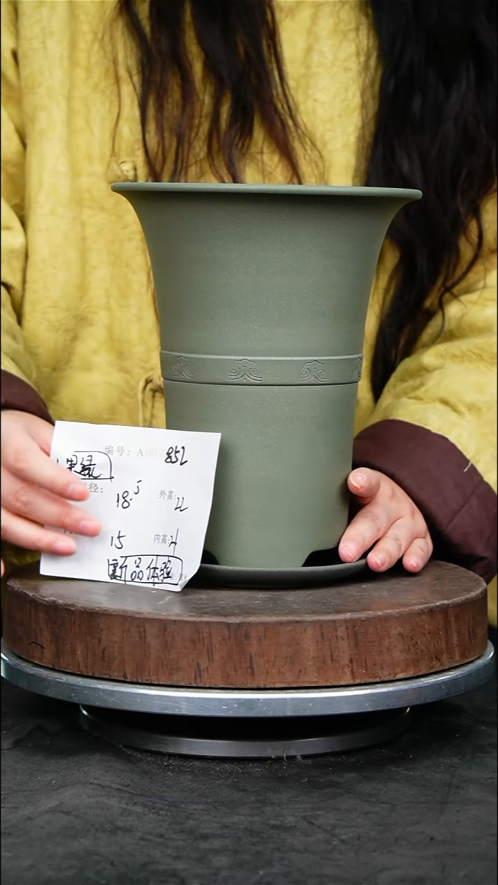 紫砂花盆852+z紫砂花盆