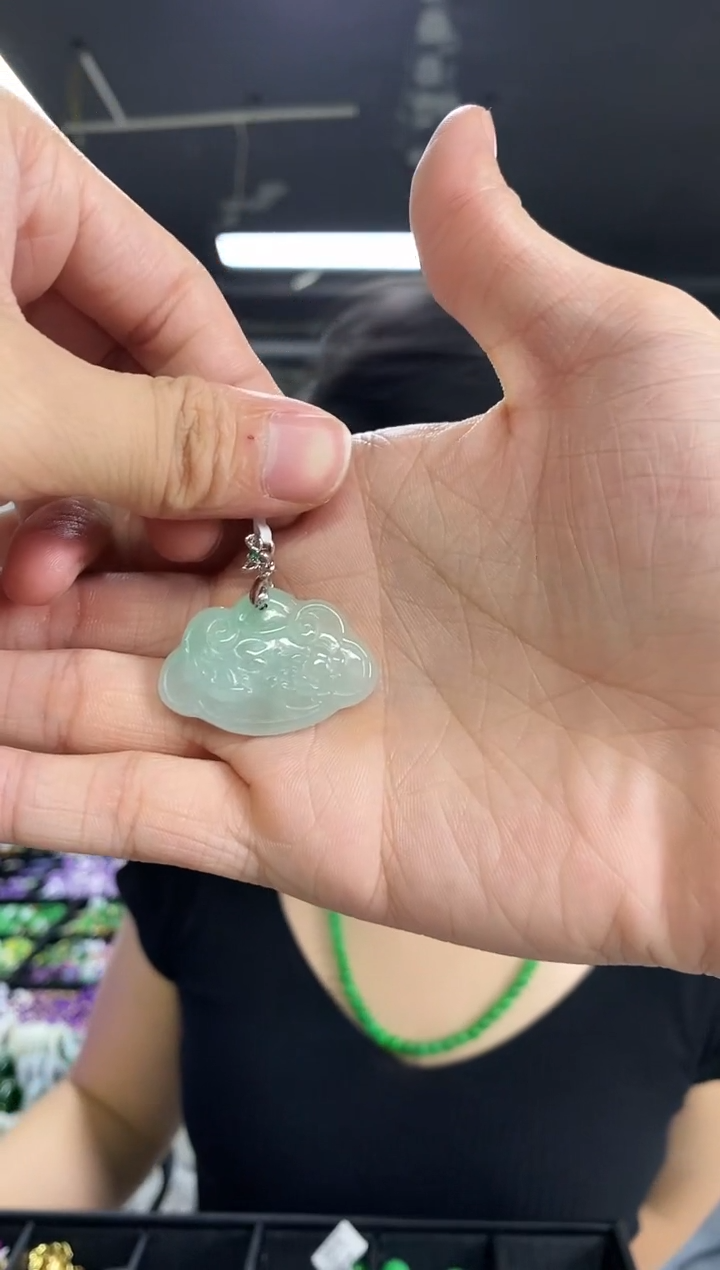 翡翠未镶嵌颈饰闪购链接多样性发其一颜色微差