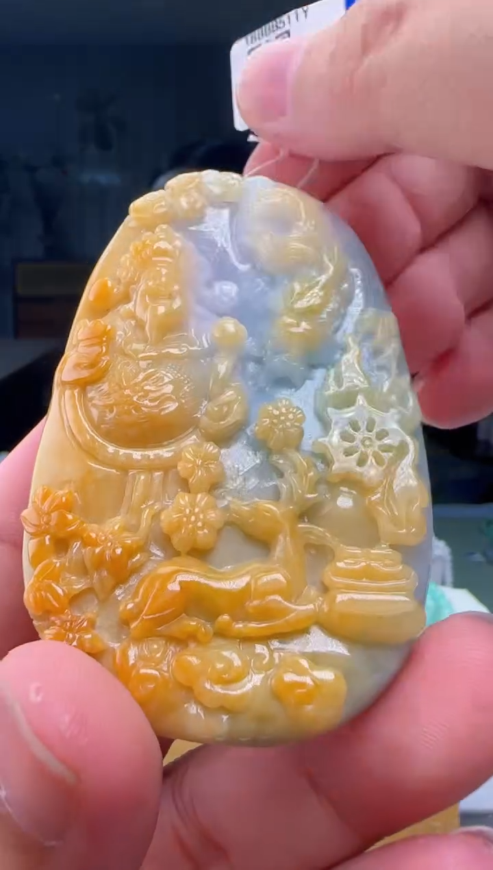 吊坠(不含链)未镶嵌翡翠ZM@@960Q7J05402