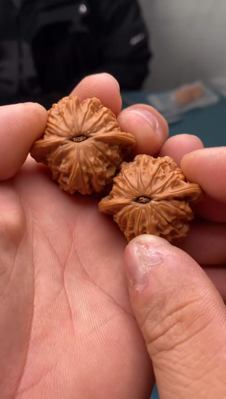 把件文玩核桃野生麒麟056