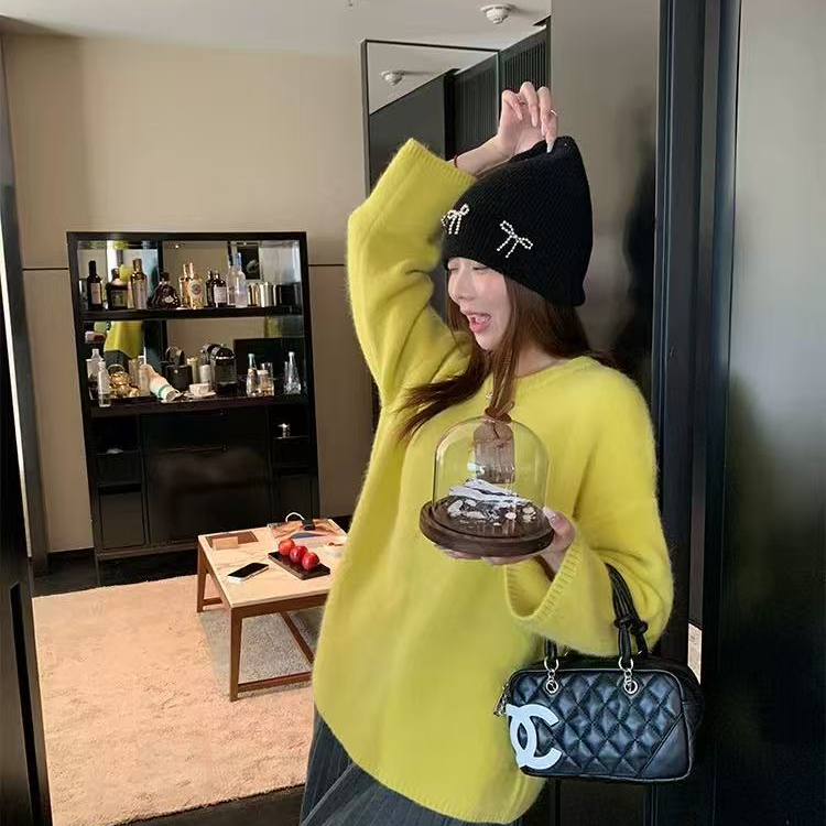 温暖老钱主义 慵懒基础毛衣