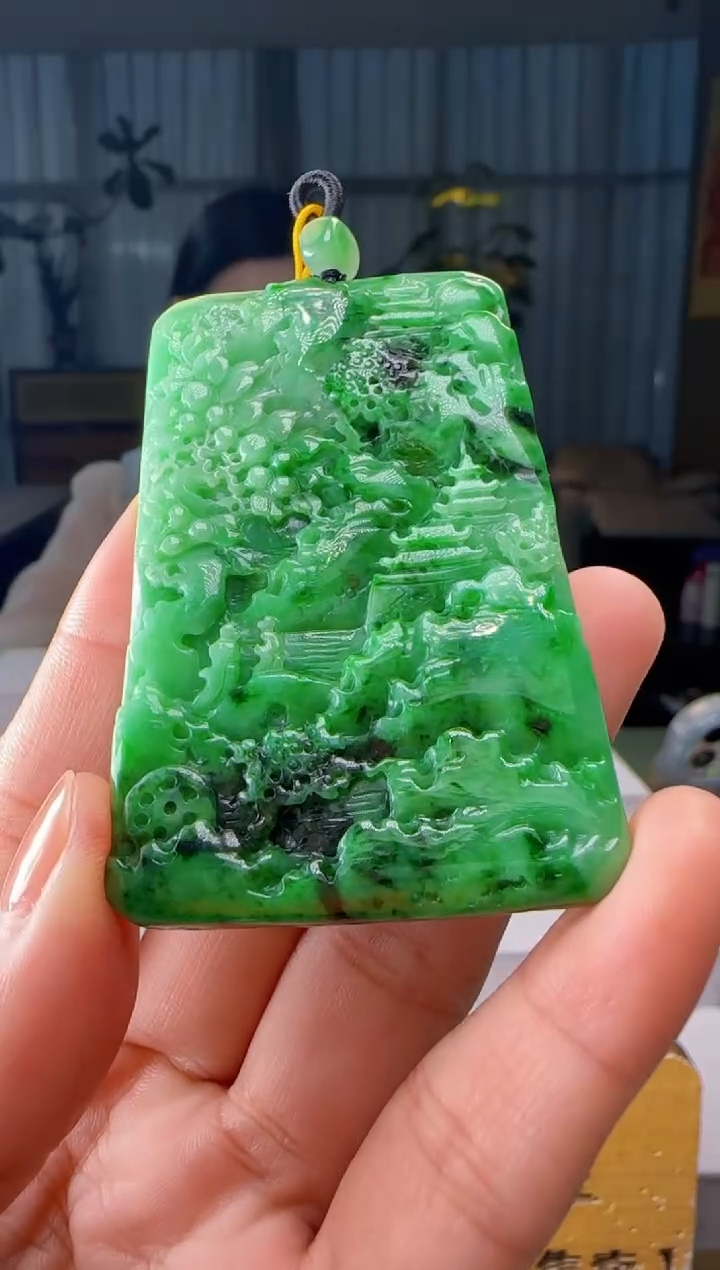 吊坠(不含链)未镶嵌翡翠HH@@