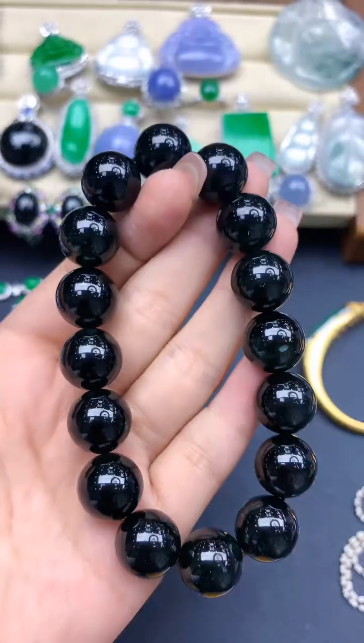 未镶嵌手链翡翠357-中国好珍宝