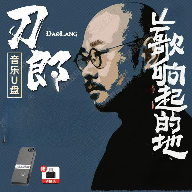 刀郎车载u盘新歌精选老歌MP3无损高音质汽车载流行音乐歌曲优盘