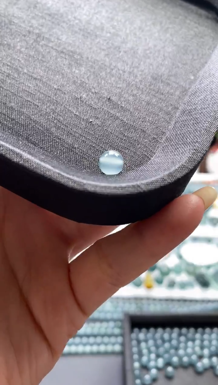 未镶嵌手链翡翠梦*·散珠卡7mm左右圆珠