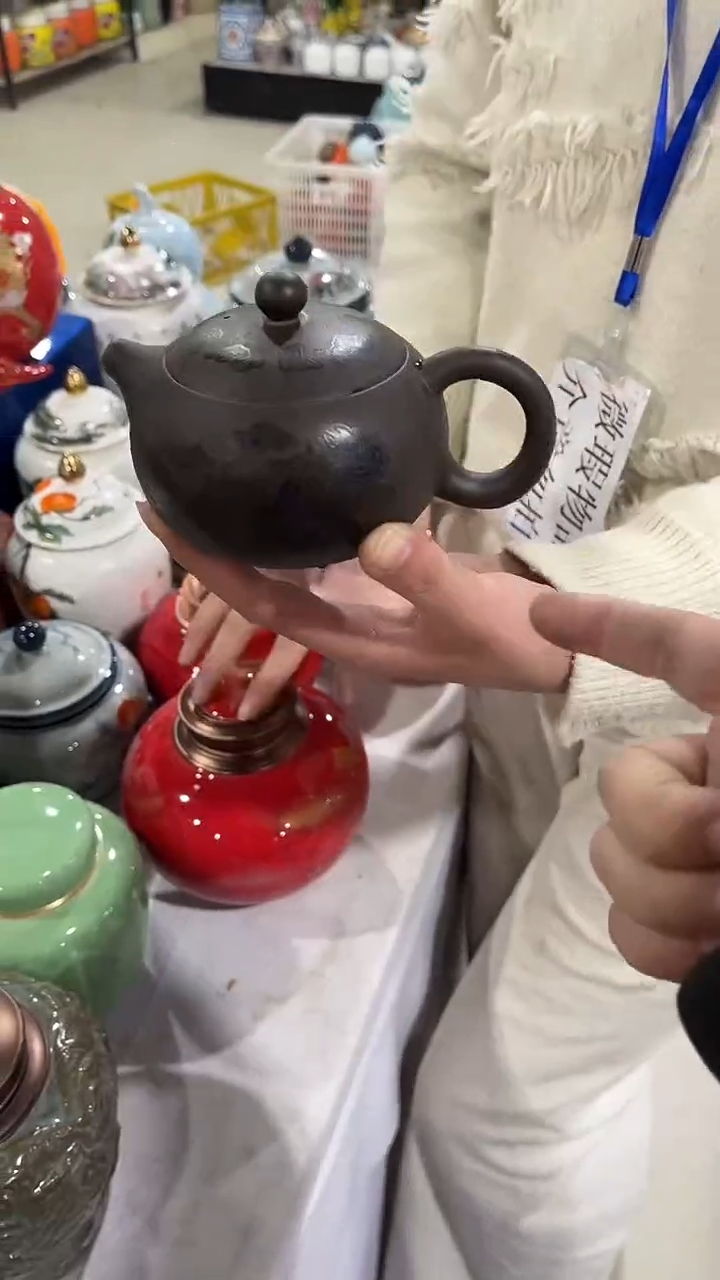 【闪购商品】摆件陶瓷茶叶罐储物密封罐家用绿茶红茶普洱龙井