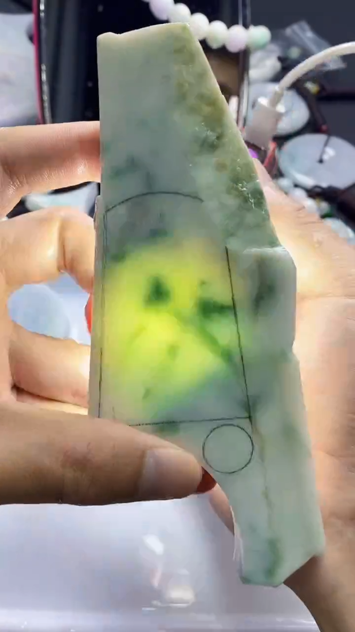 裸石翡翠缅甸A货【海】A39