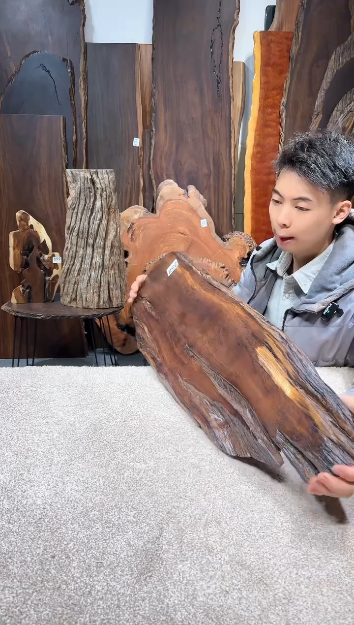 【闪购商品】风车木（黑檀木）尺寸80*25*2.5编号258