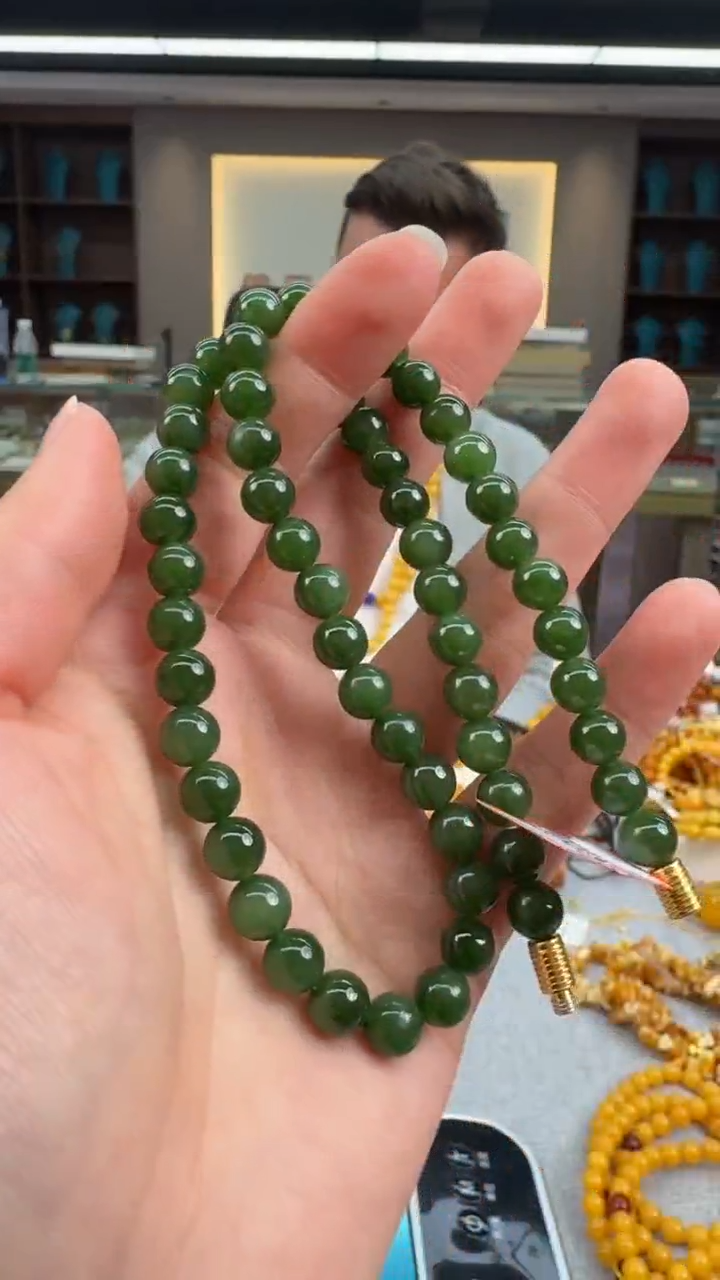 【闪购商品】和田玉（碧玉）颈饰未镶嵌秒拍号250