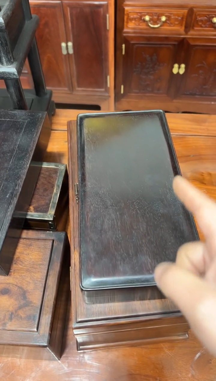 紫檀木拜帖盒111