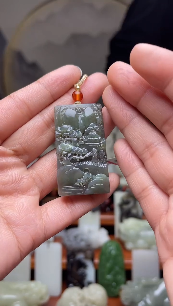 【闪购商品】和田玉吊坠未镶嵌53