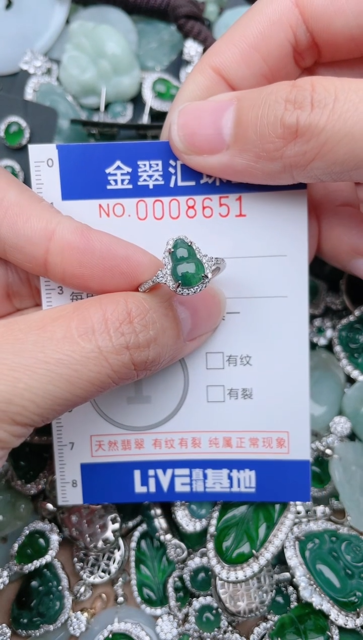 【闪购商品】翡翠颈饰未镶嵌8651.....1