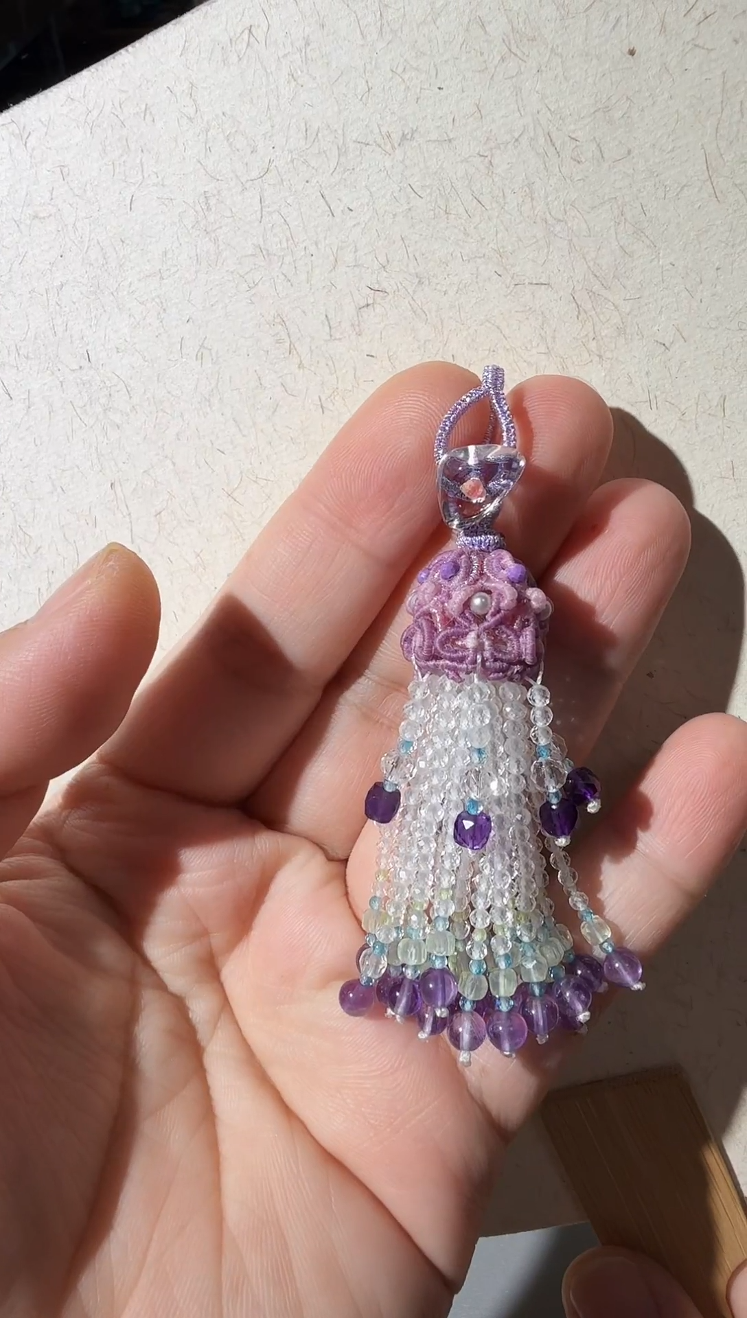 吊坠(不含链)未镶嵌水晶水晶流苏吊坠提溜多样性发货